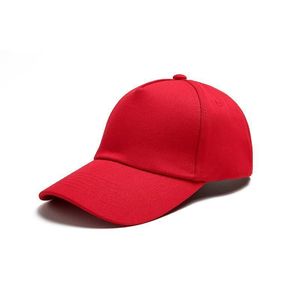 Vente en gros spot personnalisé Casquette de baseball universelle en coton style sport pour voyage couleur unie non structurée Sunshine - Product Image 1