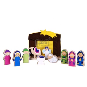 Mainan Kapal Kayu Ramah Lingkungan dari Kayu Lapis MDF Edukatif Kapal Nuh Mainan Kayu untuk Bayi - Product Image 4