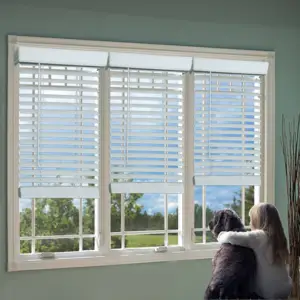 PVC窗户内置百叶窗设计佛山工厂价格便宜百叶窗PVC窗户