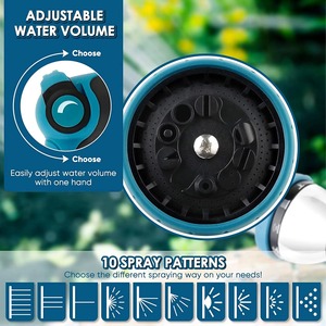 Tuyau d'arrosage magique Offre Spéciale-Tuyau d'arrosage extensible rétractable à double latex pour jardin et pelouse - Product Image 4