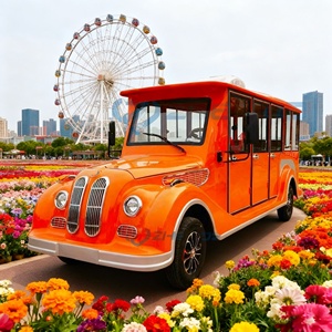 Nuevo Auto Clásico Eléctrico Personalizado de Diferentes Colores, 11 Asientos, Auto Turístico Clásico Eléctrico, Auto Vintage para Turismo - Product Image 1