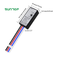 Télécommande sans fil RF 433mhz Relais Récepteur DC 3.6V 6V 12V 24V 30V 1CH Module Pour Lampe LED DIY