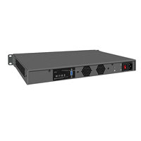 MiniTree Pare-feu Mini PC 1U pour montage en rack 4*/2*10G SFP+ 4*i226-V 2.5G LAN Intel N150 Serveur d'entreprise Réseau Sécurité Hôte