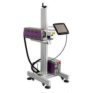 Co2 Laser Marking Machine On The Fly Marking Metal Packaging - Product Image 2