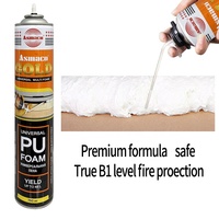 Mousse de polyuréthane ignifuge A1, spray de mousse de polyuréthane ignifuge, mousse expansive non inflammable, isolation