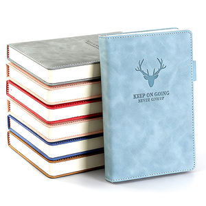 저널 제조업체 맞춤형 A5 소프트커버 PU 가죽 노트북 비즈니스 오피스 노트북 로고 포함 - Product Image 6