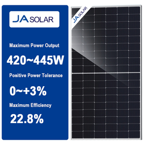 Panel <span class=keywords><strong>Solar</strong></span> <span class=keywords><strong>JA</strong></span> <span class=keywords><strong>Solar</strong></span> JAM54D40 GB <span class=keywords><strong>420</strong></span>-445W, Módulo Fotovoltaico <span class=keywords><strong>JA</strong></span>, Módulo Bifacial de Doble Vidrio Tipo N, 420W 425W 430W 435W 440W 445W - Product Image 2