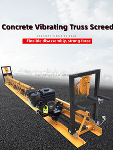 Tamamen hidrolik güç beton zemin lazer kafes şap makinesi kendini tesviye makinesi satılık - Product Image 2