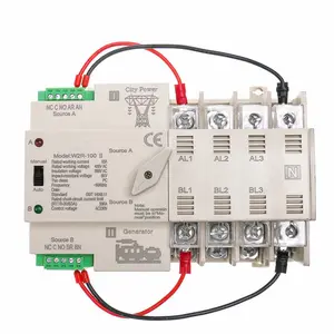 Automatischer Umschalter Generator automatische Umschaltung (ats) Din Rail 3 P100A PC Dual Power automatischer Umschalter