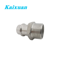 Ss304 316 raccord à sertir en acier inoxydable v profil fileté mâle mamelon adaptateur mâle presse fabricant de moulage en Chine