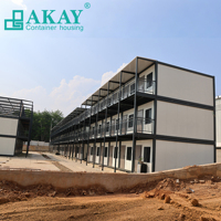 Villa modulaire préfabriquée AKAY, maisons modulaires préfabriquées, résistantes au vent et aux tremblements de terre, mini-maison pour hôtel, appartement