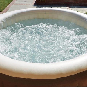 <span class=keywords><strong>INTEX</strong></span> 28426 Taille 196x71cm 4-6 Personnes Grande Piscine à Bulles de <span class=keywords><strong>Massage</strong></span> Ronde Gonflable Spa Piscine - Product Image 3