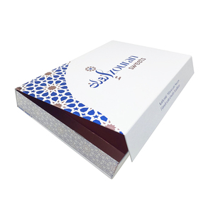 Custom Luxury UV <b>Glossy</b> Rigid Hard Box Folding Magnetic Lid Collapsible Packaging Gift Boxes - Product Image 4