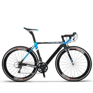 Новейший Суперлегкий дорожный велосипед из углеродного волокна, гоночный велосипед 700C, в наличии, SHIMANO, 22 скорости, углеродный дорожный велосипед в комплекте