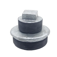 Raccords de tuyauterie en fonte galvanisés à chaud BS/NPT pour eau gaz air et ainsi de suite