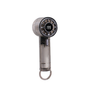 Ventilateur portatif sans pales avec écran numérique, moteur sans balais rechargeable par USB, 5W, longue autonomie pour une utilisation en extérieur - Product Image 5