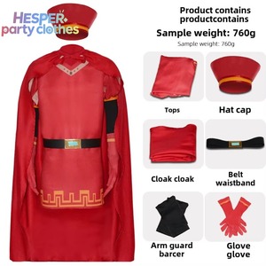 Costume de cosplay Shrek HESPER pour Halloween, ensemble 4D Lord Maximus Farquaad avec costumes de personnages animaux - Product Image 2
