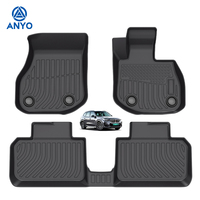 Accessoires de voiture, tapis de voiture en TPE, tapis de voiture 3D, protection contre tous les temps, tapis de sol électriques pour BMW IX1 2023-2024 U11 EV, tapis à fond profond