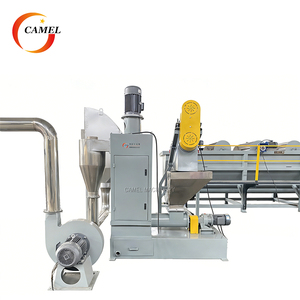 Macchina per il lavaggio di fusti <span class=keywords><strong>e</strong></span> casse in PP/PE da 300-500 kg/h, linea di riciclaggio per la triturazione di bottiglie in HDPE <span class=keywords><strong>e</strong></span> film plastici morbidi - Product Image 5