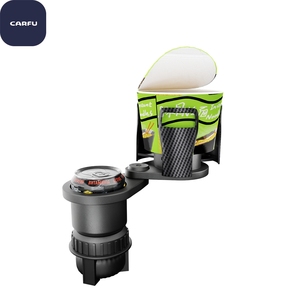 Organizador Universal para Auto 2 en 1 con Portavasos y Soporte para Teléfono, con Expansor Ajustable para Asiento Trasero, Gran Capacidad - Product Image 2