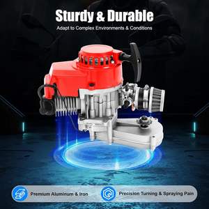 <span class=keywords><strong>Moteur</strong></span> monocylindre à 2 temps NAZEAOB <span class=keywords><strong>49cc</strong></span>, refroidissement par air, démarrage au kick, petit <span class=keywords><strong>moteur</strong></span>, système d'allumage électronique, <span class=keywords><strong>quad</strong></span> de poche, moto tout-terrain - Product Image 3