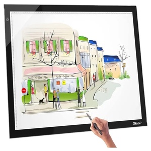 Tablero de Dibujo A3 Ajustable Ultrafino de Alta Calidad con Luz LED Portátil, Caja de Luz USB Acrílica - Product Image 1
