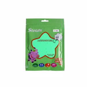 Sacchetto in Alluminio Verde da 60g, Argilla Spaziale Essiccata all'Aria, Materiale Premium per Creazioni Artistiche Uniche, Marca Peiyong - Product Image 2