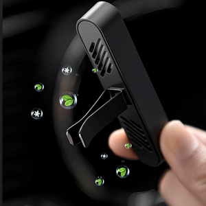 Design personalizzato all'ingrosso in lega di alluminio deodorante per auto con Logo Gel di posizionamento di sfiato odori diversi - Product Image 4