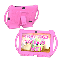 Vente en gros Tablette pour enfants de 7 pouces avec processeur d'appareil photo 2.0 + 5.0MP SC7731E 4 Go de RAM 32 Go de disque dur 3000mAh Batterie Android 12.0 WiFi-Nouveau