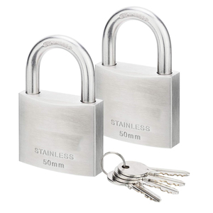 Cadenas en laiton étanche haute sécurité populaire avec 3 clés en laiton et anse renforcée - Product Image 1