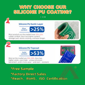 Suelo Deportivo Antideslizante de Alto Rendimiento para Fútbol Sala y Bádminton al Aire Libre - Product Image 3