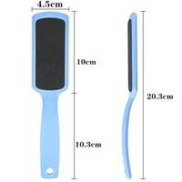 Lime à pédicure ergonomique professionnelle – Outil de soin des pieds pour éliminer les callosités tenaces, les peaux sèches et les talons gercés