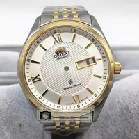 Boîtier de montre mécanique analogique de luxe en alliage saphir pour hommes avec accessoires double lion Mouvement 46941 46943 Bracelet en acier inoxydable