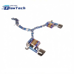 ระบบท่อไอเสียแบบ Catback วาล์วทรอนิกไทเทเนียมปรับแต่งได้สำหรับ Audi RS4 RS5 B9 B9.5 2.9T - Product Image 4