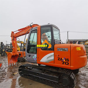 Gran condición de trabajo 7Ton excavadora usada Mini Hitachi ZX70 excavadora de segunda mano en venta - Product Image 2