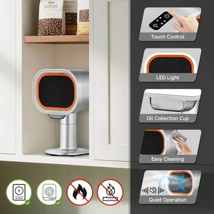 <span class=keywords><strong>Hotte</strong></span> <span class=keywords><strong>aspirante</strong></span> portable à bras rétractable, extracteur de fumée haute efficacité, filtre détachable pour usage intérieur - Product Image 5