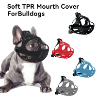 PETBUDDY Museau court respirant pour chien bouledogue
