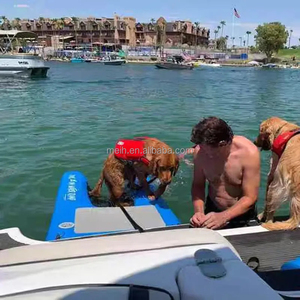 Plataforma Flotante Inflable para Perros, Balsa para Perros, Deportes Acuáticos, Plataforma Flotante para Piscina, Rampa para Embarcaciones, Escalera para Perros en el Agua, Escalones para Mascotas - Product Image 6