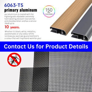 <span class=keywords><strong>Puerta</strong></span> Corrediza de Patio de Gran Tamaño de Aluminio Resistente en Color Negro con Vidrio Aislante - Product Image 3