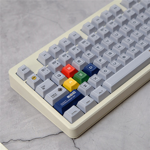 Minesweeper Thème Keycaps 143 Touches Pbt Keycap Dye-Sub Cherry Profil Keycaps pour 61/87/104/108 Wooting Clavier Mécanique - Product Image 5