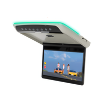 10,1 Zoll IPS Klappbarer Auto-Monitor Universeller Schlanker Decken-MP5-Player mit HDMI USB SD für Kleinwagen SUV Dachmonitor