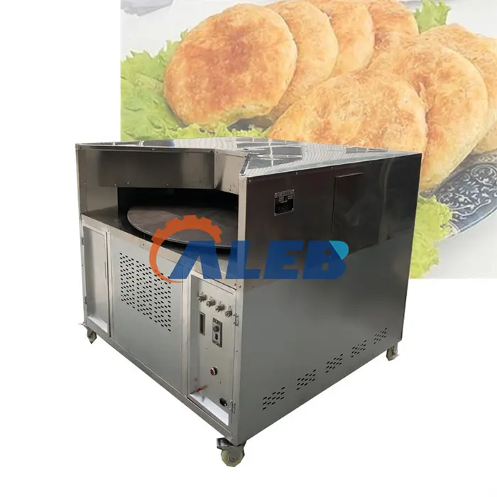 Forno automático para assar pão com rotação, melhor preço, panqueca automática, pita, pão