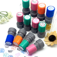 Tampon auto-encreur personnalisé pour bureau, entreprise, logo personnel, tampon flash, authentification de documents scolaires, impression claire et durable