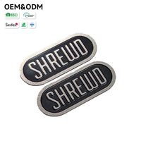 Plaque d'identification personnalisée en aluminium ou en acier inoxydable pour machines, moteurs et pompes