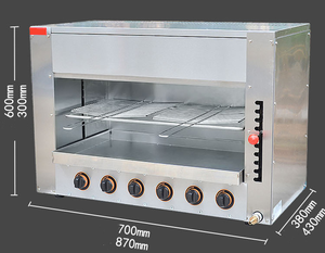 เตาอินฟราเรดแบบตั้งโต๊ะ รุ่น W149 หัวเตา 6 หัว/เตาอินฟราเรดแบบตั้งโต๊ะ/อุปกรณ์ครัว เตาอินฟราเรด - Product Image 3