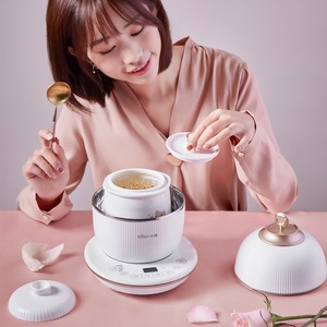หม้อตุ๋นไฟฟ้า Bear Little Bear ขนาด 0.6 ลิตร หม้ออเนกประสงค์สำหรับใช้ในบ้าน - Product Image 4