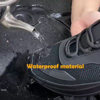 Chaussures de course décontractées à enfiler pour la marche et le sport personnalisées pour hommes Design en maille d'été imperméable résistant au printemps et à l'hiver