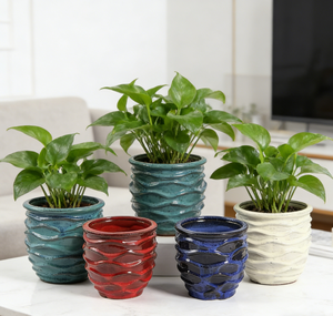 Petits pots <span class=keywords><strong>de</strong></span> fleurs décoratifs, pots pour plantes succulentes et pots <span class=keywords><strong>de</strong></span> plantes, taille et couleur personnalisables - Product Image 3