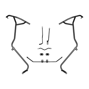 Nuevo acero al carbono <span class=keywords><strong>Z300</strong></span> modelo motocicleta Crash Bar marco parachoques carenado Protector - Product Image 3