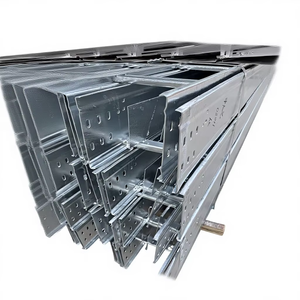 Cannelle à câbles industrielle en acier ventilée/perforée, résistante aux intempéries, pour la transmission haute tension, à longue durée de vie - Product Image 1